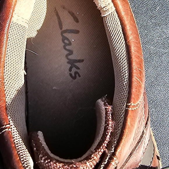 Clarks casual leather dress shoes‎ brown  Size 11 M main image 5